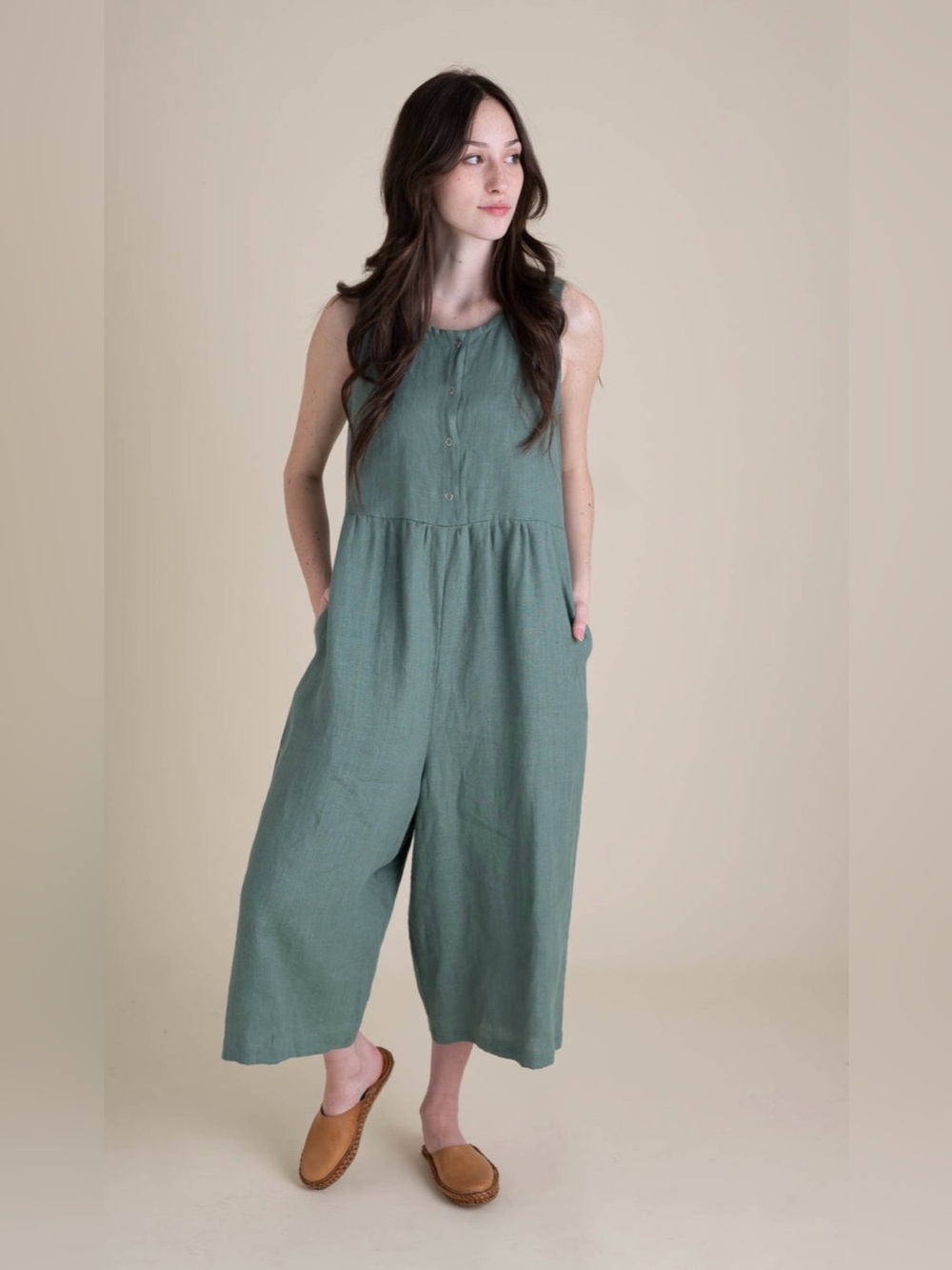 Conscious Clothing Linen Jumpsuit